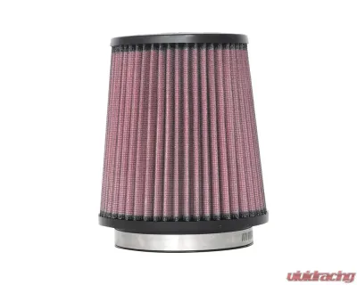 K&N RU-1682 Universal Clamp-On Air Filter, 5.5" Diameter, Red Cotton Gauze, Tapered Conical - RU-1682