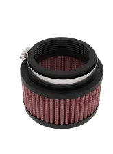 K&N RU-1900 Universal Clamp-On Air Filter, 3.5" Diameter, Cotton Gauze, Round Shape                                     - RU-1900 - Image 2