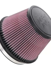 K&N Universal Clamp-On Air Filter, 7.5 in Red Cotton Gauze, Round Tapered Design                                     - RU-2960 - Image 3