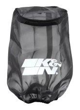 K&N Air Filter Wrap RU-3130DK, Round Tapered, Black, Silicone Treated Polyester, 4.75 in ID                                     - RU-3130DK - Image 2