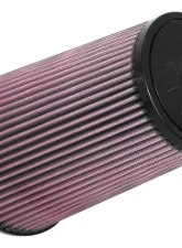 K&N Universal Clamp-On Air Filter, 6 in Diameter, Cotton Gauze, Round Tapered, Red                                     - RU-3690 - Image 3