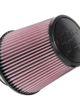 K&N Universal Clamp-On Air Filter, 6in Red Cotton Gauze, Round Tapered, 3in Flange                                     - RU-4180 - Image 3