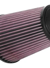 K&N Universal Clamp-On Air Filter, 6 in Diameter, Round Tapered, Red Cotton Gauze                                     - RU-4680 - Image 3