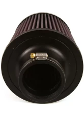 K&N Universal Clamp-On Air Filter, 6 in Diameter, Red Cotton Gauze, Round Tapered                                     - RU-4960 - Image 3