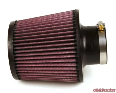 K&N Universal Clamp-On Air Filter, 6 in Diameter, Red Cotton Gauze, Round Tapered - RU-4960