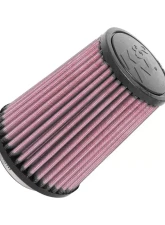 K&N Universal Clamp-On Air Filter RU-5062XD, 4.5" Diameter, Cotton Gauze, Red, Round Tapered                                     - RU-5062XD - Image 3