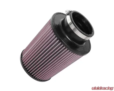 K&N Universal Clamp-On Air Filter, 6 in Diameter, Round Tapered, Red Cotton Gauze - RU-5100