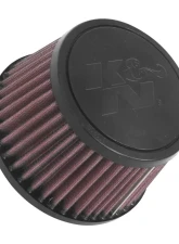 K&N Universal Clamp-On Air Filter RU-5153, 5.5in Red Cotton Gauze, Tapered Conical                                     - RU-5153 - Image 4