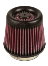 K&N Universal X-Stream Clamp-On Air Filter, 4.875 in Diameter, Red Cotton Gauze, RX-4120-1                                     - RX-4120-1 - Image 2