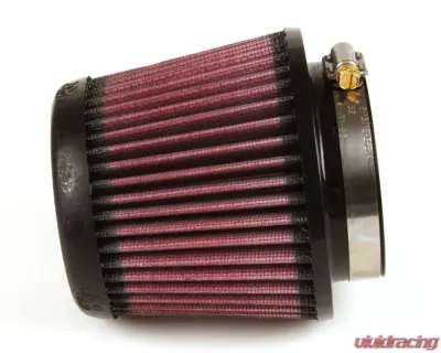 K&N Universal X-Stream Clamp-On Air Filter, 4.875 in Diameter, Red Cotton Gauze, RX-4120-1 - RX-4120-1