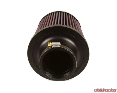 K&N Universal X-Stream Clamp-On Air Filter RX-4730XD, 6 in Red Cotton Gauze, Round Tapered - RX-4730XD