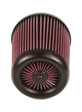 K&N Universal X-Stream Clamp-On Air Filter RX-4730XD, 6 in Red Cotton Gauze, Round Tapered                                     - RX-4730XD - Image 5