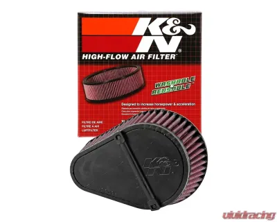 K&N Replacement Air Filter for Suzuki DR650S/SE 1996-2021, Cotton Gauze, Washable - SU-6596
