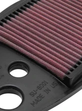 K&N Replacement Air Filter SU-8001 for Suzuki VL800, C50 Boulevard 2001-2008, Cotton Gauze                                     - SU-8001 - Image 3