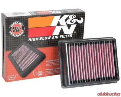 K&N Replacement Air Filter TB-1216 for Triumph Thruxton 1200, Speed Twin, 2016-2020 - TB-1216