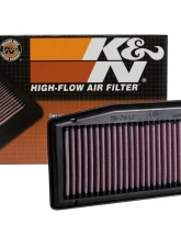 K&N Replacement Air Filter for Triumph Street Triple 2018-2020, Cotton Gauze Panel Filter                                     - TB-7617 - Image 4