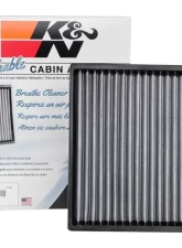 K&N Cabin Air Filter VF2062 for Hyundai and Kia Models 2017-2023, Washable Synthetic Material                                     - VF2062 - Image 4