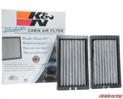 K&N Cabin Air Filter VF2064 for Jeep Wrangler 2018-2024 & Gladiator 2020-2024 - VF2064