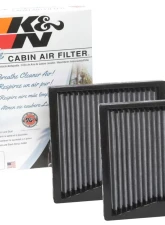 K&N Cabin Air Filter VF2069 for BMW X3 2011-2017, X4 2015-2018, Washable Synthetic Material                                     - VF2069 - Image 4