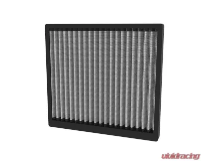 K&N VF2082 Washable Cabin Air Filter for Nissan 370Z 2009-2021, Non-woven Synthetic Material - VF2082