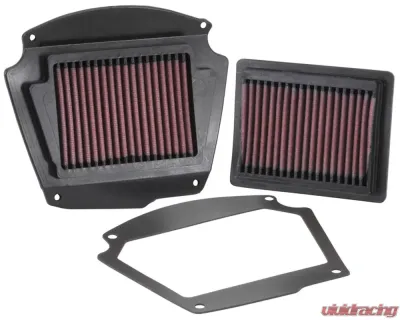 K&N 02-09 Yamaha XV1700 Road Star Warrior 1670 / 07-09 Midnight Warrior 1700 Replacement Air Filter - YA-1602