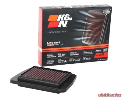 K&N Replacement Air Filter YA-1818 for Yamaha XV19B Star Eluder 2018 & XV19F Star Venture 2018-2021 - YA-1818