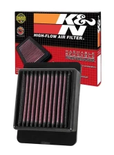 K&N Replacement Air Filter for Yamaha YZF-R3 2015-2023, High-Flow Cotton Gauze Panel                                     - YA-3215 - Image 4