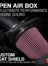 K&N Roto-Mold Tube High-Flow Air Filter Cold Air Intake System for Toyota Tacoma Land Cruiser L4-2.4L 2024-2025                                     - 63-9043 - Image 11
