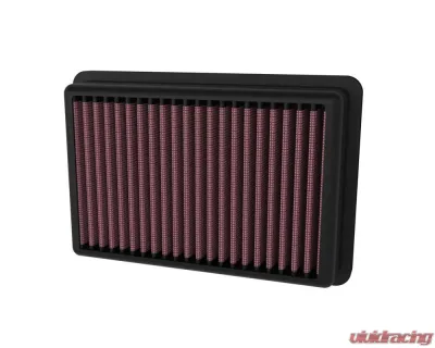 K&N Replacement Air Panel Filter for Dacia, Mitsubishi, Renault 2021-2024, Rectangular Cotton - 33-3187