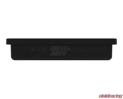 K&N Replacement Air Panel Filter for Dacia, Mitsubishi, Renault 2021-2024, Rectangular Cotton - 33-3187