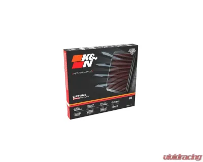 K&N High-Flow Engine Air Filter for 2024 Mazda CX-90 2.5L L4, Washable Cotton Gauze - 33-5140