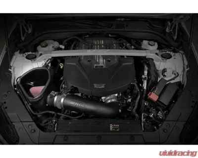 K&N Cold Air Intake System for 2022-2024 Cadillac CT5-V Blackwing 6.2L V8, High-Flow Filter - 63-3121