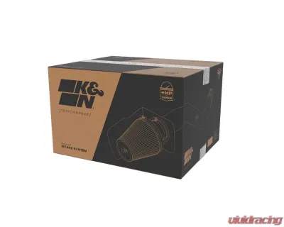 K&N Cold Air Intake System High-Flow Air Filter Roto-Mold Tube GM Colorado | Canyon 2.7L L4 2023+ - 63-3122