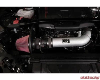K&N Cold Air Intake System High-Flow Air Filter Aluminum Tube Alfa Romeo Guilia | Stelvio 2021+ - 69-9900TS