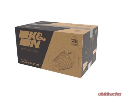 K&N Cold Air Intake System High-Flow Air Filter Aluminum Tube Alfa Romeo Guilia | Stelvio 2021+ - 69-9900TS