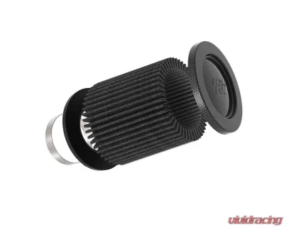 K&N DryFlow Black Universal Air Filter 2.75" Flange, 5.063" Base Diameter, 5" Height - RP-3137HBK