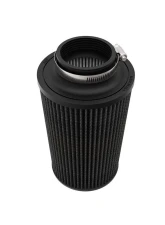 K&N DryFlow Black Universal Air Filter 3" Flange, 6" Base, 9" Height, Washable, Durable                                     - RU-3109HBK - Image 2