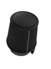 K&N DryFlow Black Universal Air Filter 4" Flange, 6" Base, 6" Height, Washable Synthetic                                     - RU-3113HBK - Image 4