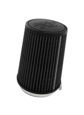 K&N DryFlow Black Universal Air Filter 4" Flange, 5-3/8" Base, 4-1/2" Top, 7" Height                                     - RU-3116HBK - Image 4