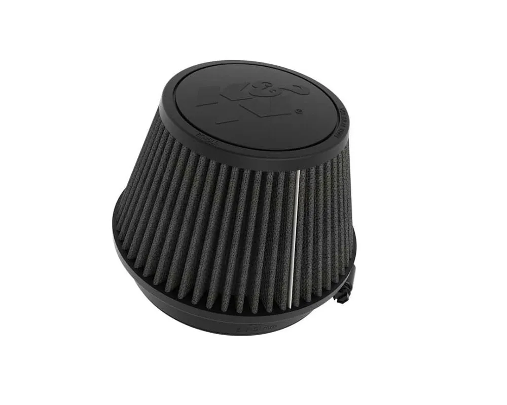 K&N DryFlow Black Universal Air Filter 5"FLG, 6-1/2" B, 4-1/2" T, 4" H - RU-3120HBK