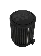 K&N DryFlow Black Universal Air Filter 2.5" Flange, 3.5" OD, 4" Height, Washable                                     - RU-3125HBK - Image 4