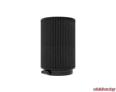 K&N DryFlow Black Universal Air Filter 5" Flange, 6.5" OD, 9" Height, Washable Synthetic Media - RU-3127HBK