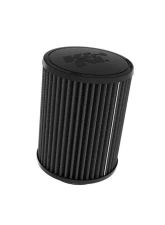 K&N DryFlow Black Universal Air Filter 3" Flange, 5" OD, 6.5" Height, Washable Synthetic Media                                     - RU-3128HBK - Image 4
