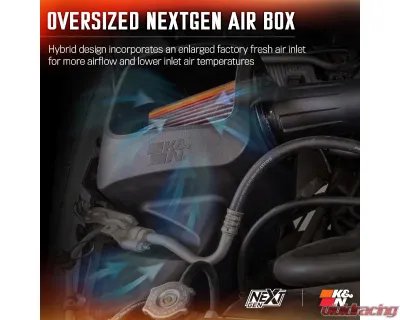 K&N NextGen Cold Air Intake Dodge | Ram 1500 V8 2009-2023 - 50-1561