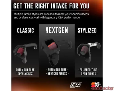 K&N NextGen Cold Air Intake Dodge | Ram 1500 V8 2009-2023 - 50-1561