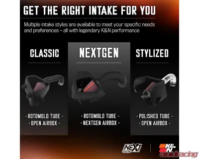 K&N NextGen Cold Air Intake Ram L6 1500 2025 - 50-1598