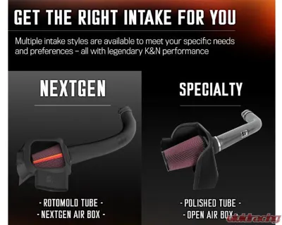 K&N NextGen Enclosed Box Cold Air Intake - 50-2593