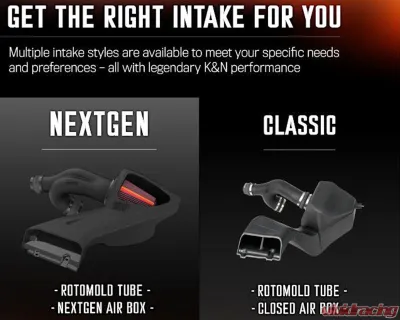 K&N NextGen Enclosed Box Cold Air Intake - 50-2609