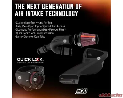 K&N NextGen Enclosed Box Cold Air Intake - 50-2609