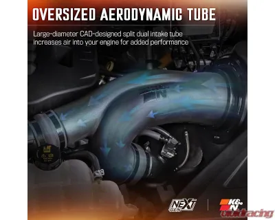 K&N NextGen Cold Air Intake Ford F-150 V6 2021-2024 - 50-2617